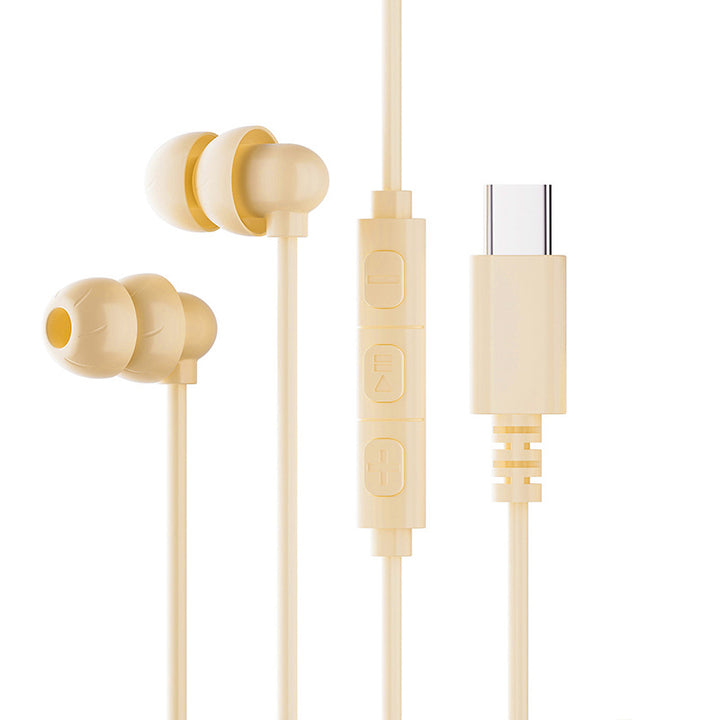 In-Ear Headphones with Integrated Microphone by Bowlift