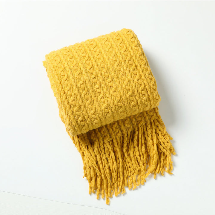 Cozy Knitted Scarf Bowlift