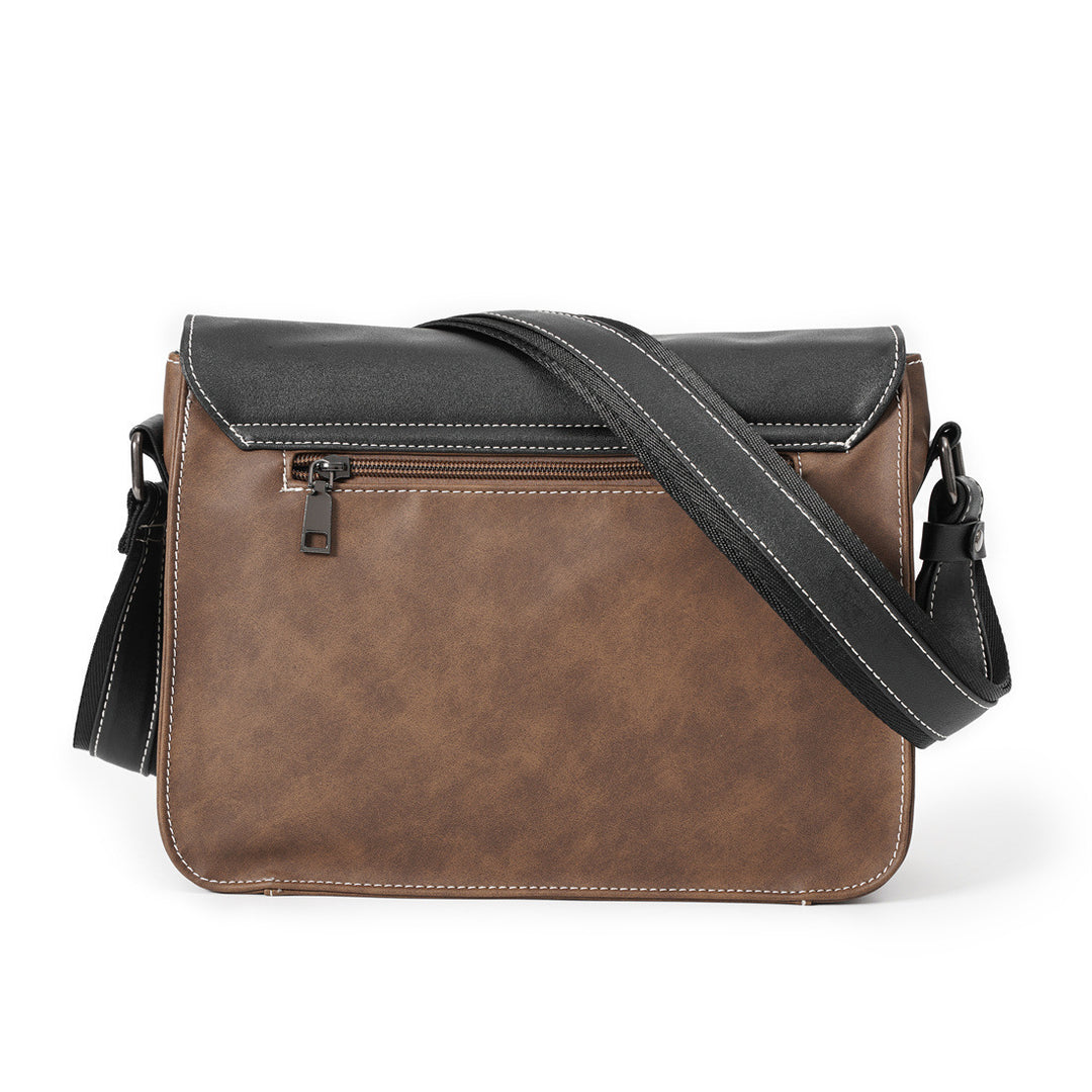 Robust shoulder bag with multiple external pockets Bowlift