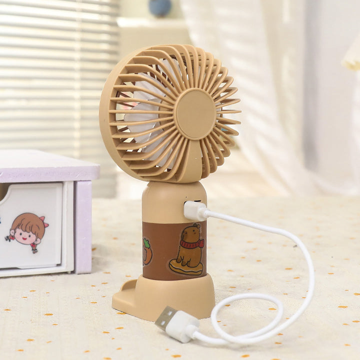 Women’s portable hand fan in cute bear design Bowlift