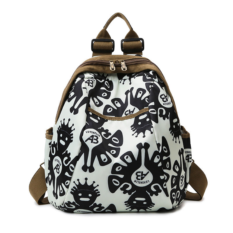 Stylish Canvas Backpack Bowlift