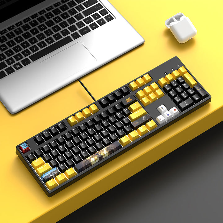 Wired Ergonomic Mechanical Keyboard Bowlift