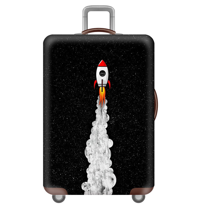 Unisex Hard Shell Suitcase with Inspiring Cityscape Bowlift