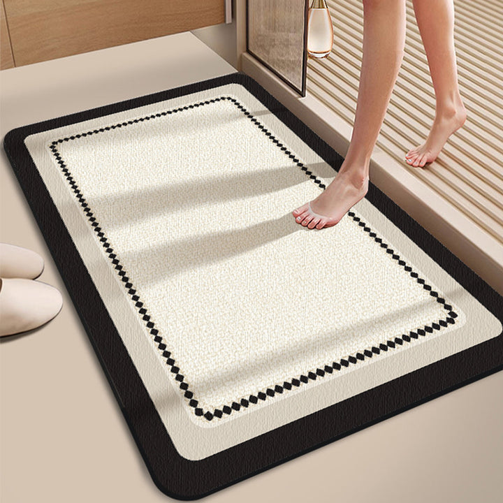 Soft Textured Absorbent Bathroom Mat