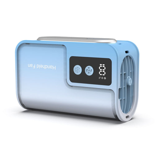 Handheld Cooling Fan with LED Display Bowlift