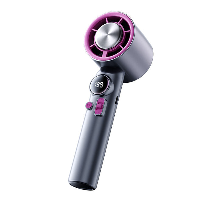 Portable Hand Fan with Digital Display and Intelligent Temperature Settings Bowlift