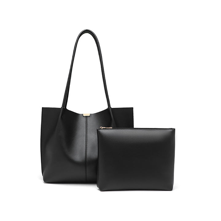 Stylish Leather Tote Bag Bowlift
