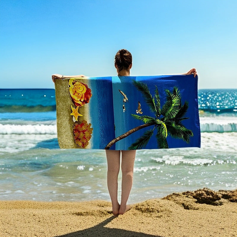 Artistic Beach Towel Bowlift