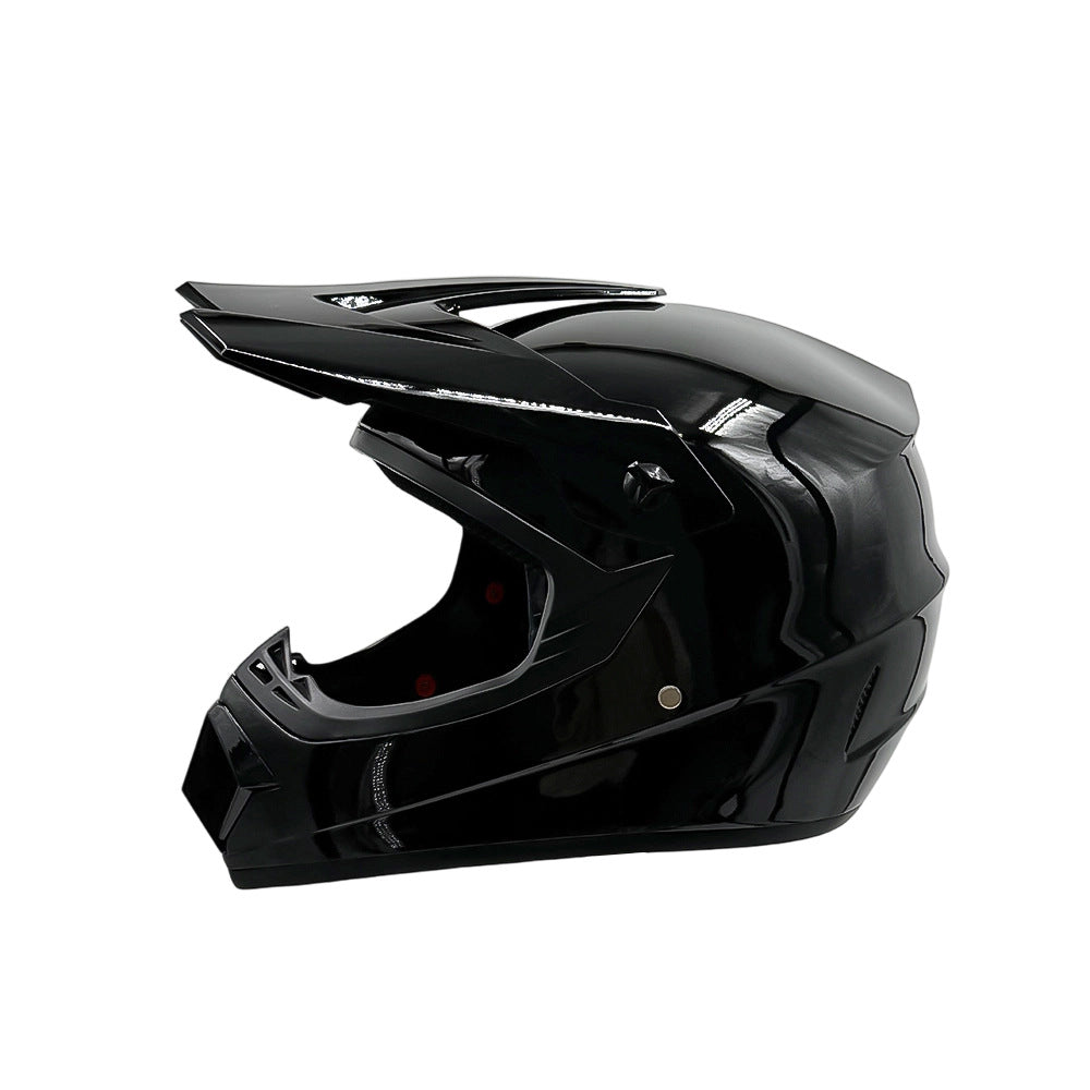 full-face motocross helmet with extended visor and reinforced chin guard Bowlift
