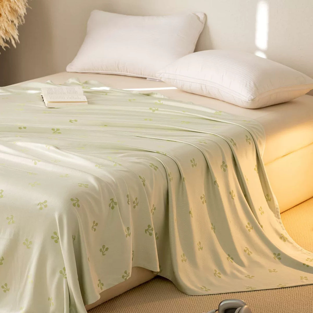 Women Satin Bedspread Bowlift