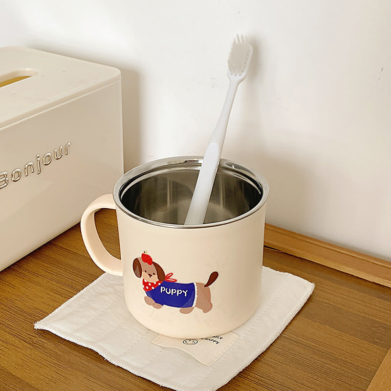 Toothbrush holder with Cute Animal Design Bowlift