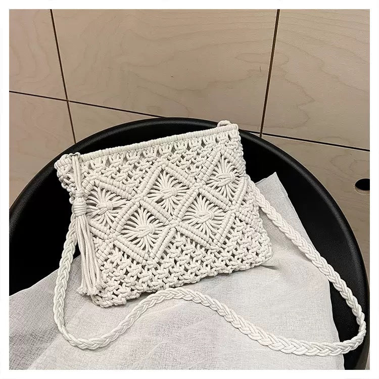 Macramé Shoulder Bag Bowlift