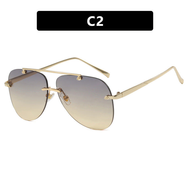 Women's elegant pilot sunglasses with UV protection and reflective lenses Bowlift