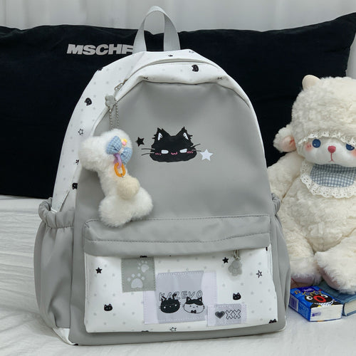 Cute Character-Themed School Backpack