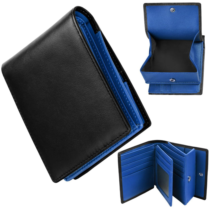 Classic Leather Bi-Fold Wallet Bowlift