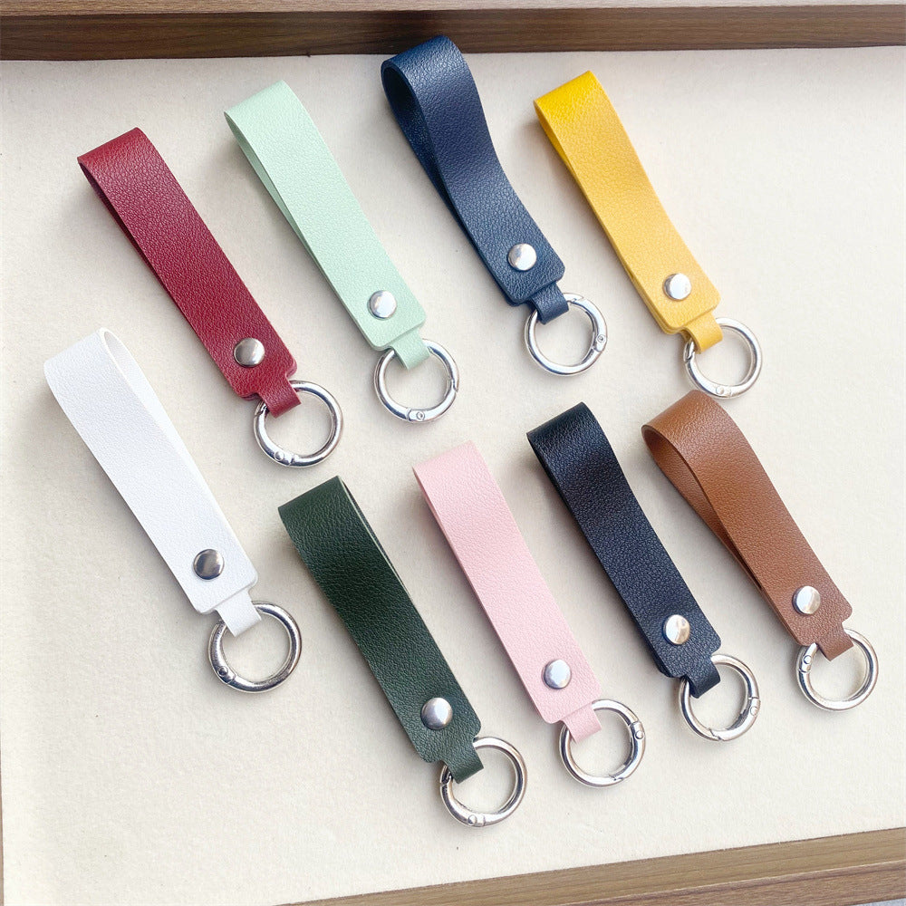 Durable Leather Keyring Bowlift