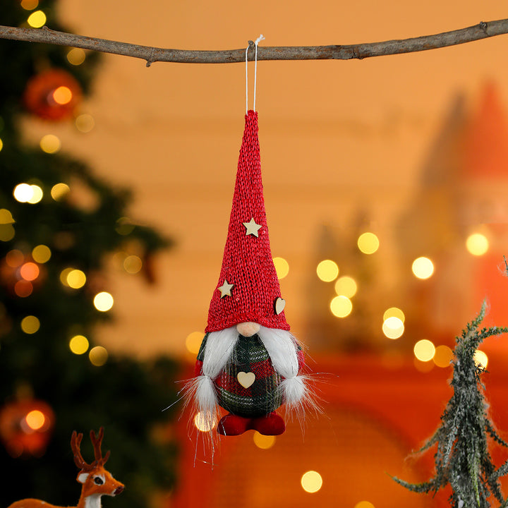 Decorative Plush Gnome Ornament Bowlift