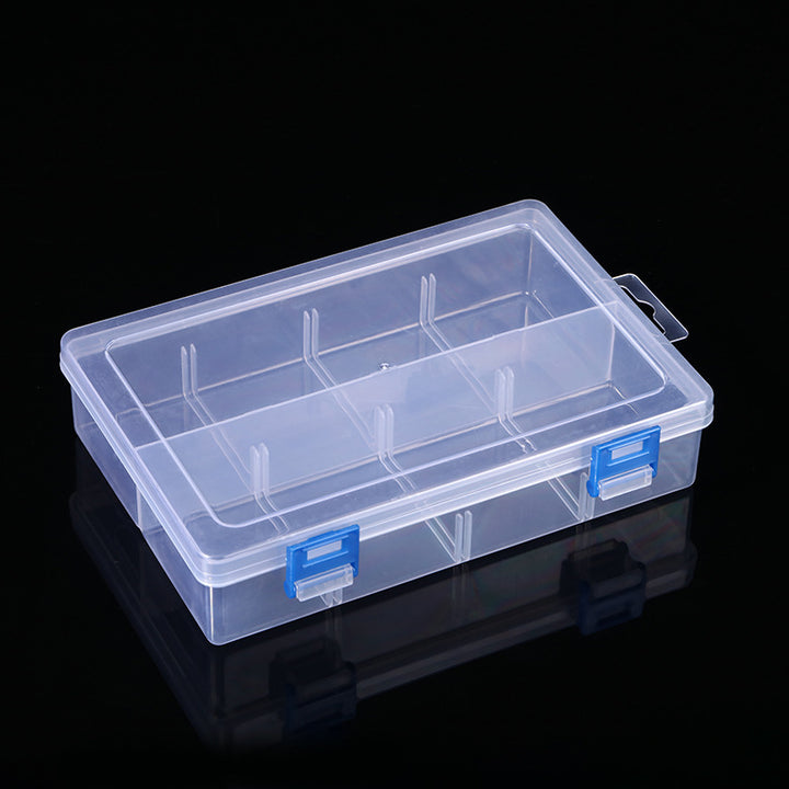 Multi-Divisional Clear Craft Storage Box Bowlift