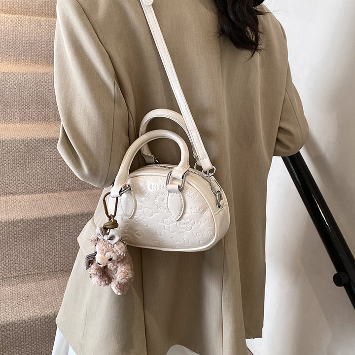 Chic Embossed Handbag Bowlift