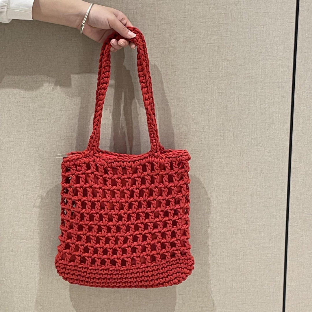 Hand-knotted net bag Bowlift