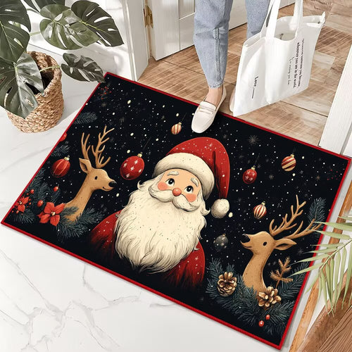 Christmas Decorative Floor Mat Bowlift