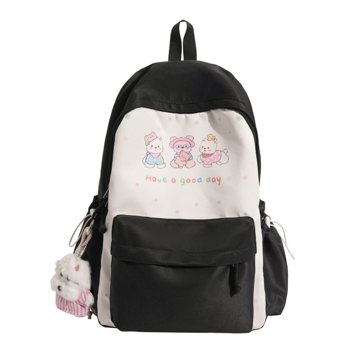 Backpack with Playful Animal Motif and Charming Details Bowlift