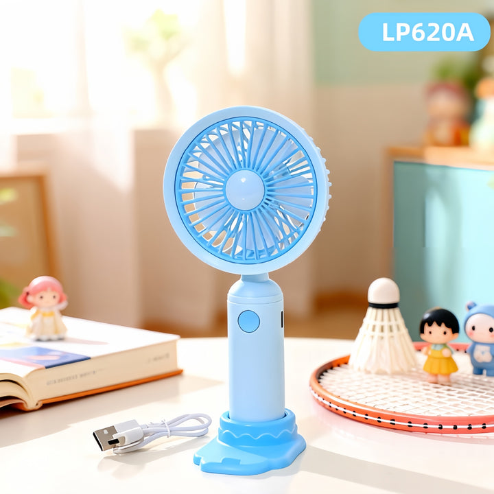 Women's portable mini fan with USB connection and ergonomic design Bowlift
