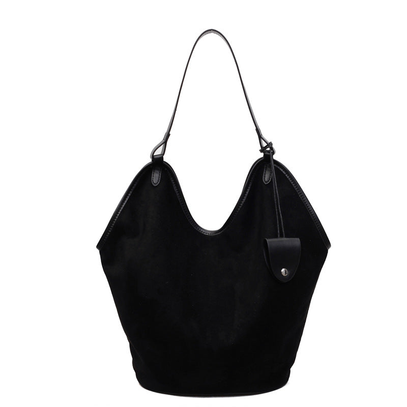 Soft Suede Slouchy Tote