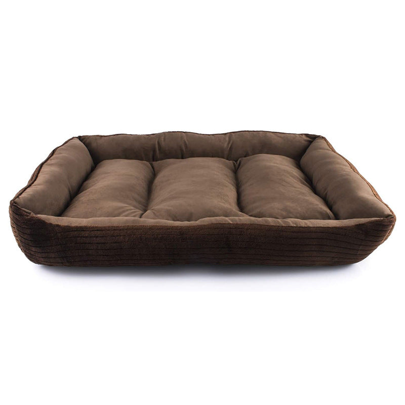 Plush Orthopedic Dog Mattress Dog Bed