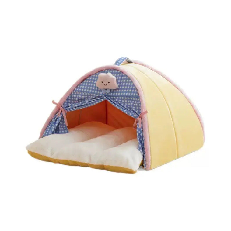 Cozy Tent-Shaped Dog Bed