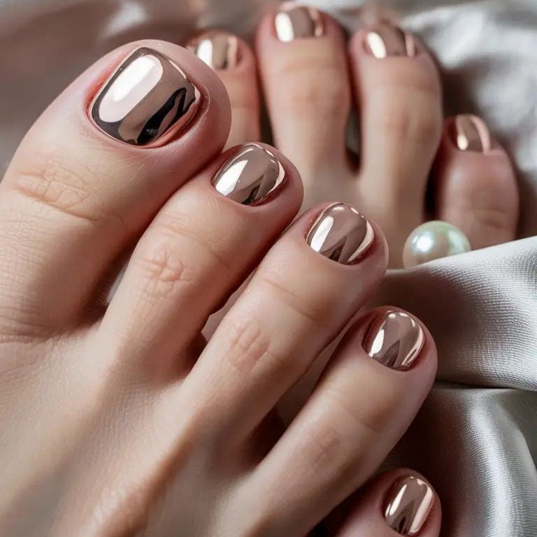 Artificial nails for elegant foot care Bowlift
