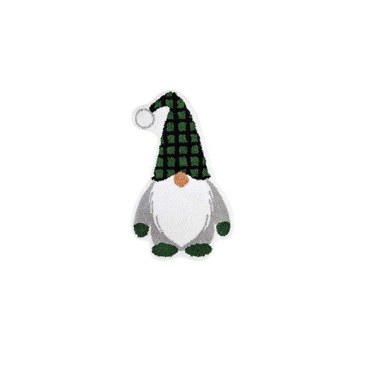 Playful Gnome-Shaped Bath Mat Bowlift