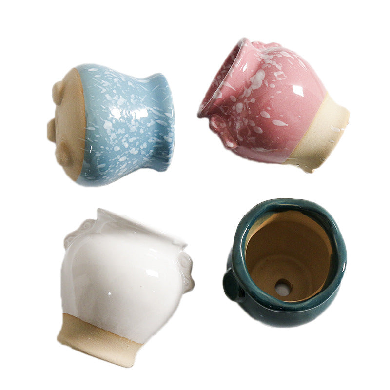 Miniature Decorative Flower Pot Bowlift