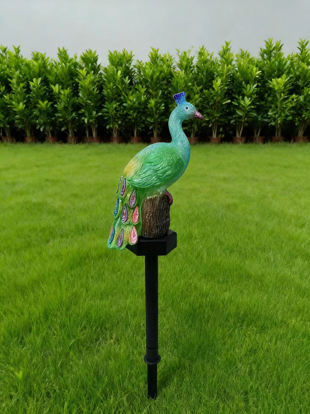 Whimsical Solar-Powered Squirrel Garden Stake Light With Integrated Solar Panel And Warm LED Glow Bowlift