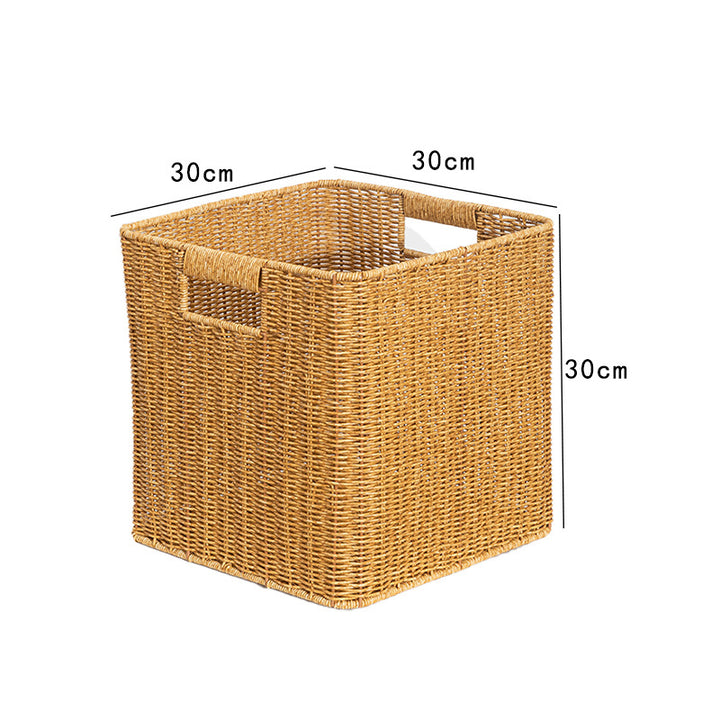 Rectangular Woven Storage Basket Bowlift