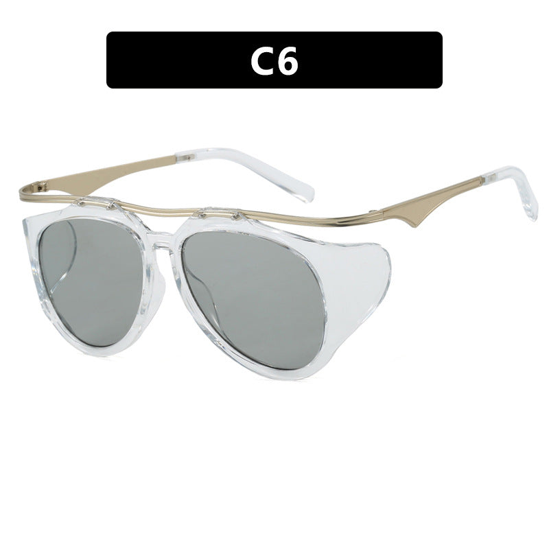 Women's Cat-Eye Sunglasses with Unique Design and Protective Lenses Bowlift