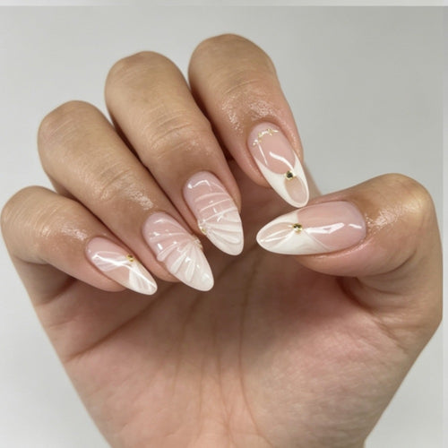 Stylish Press-On Nail Art Set