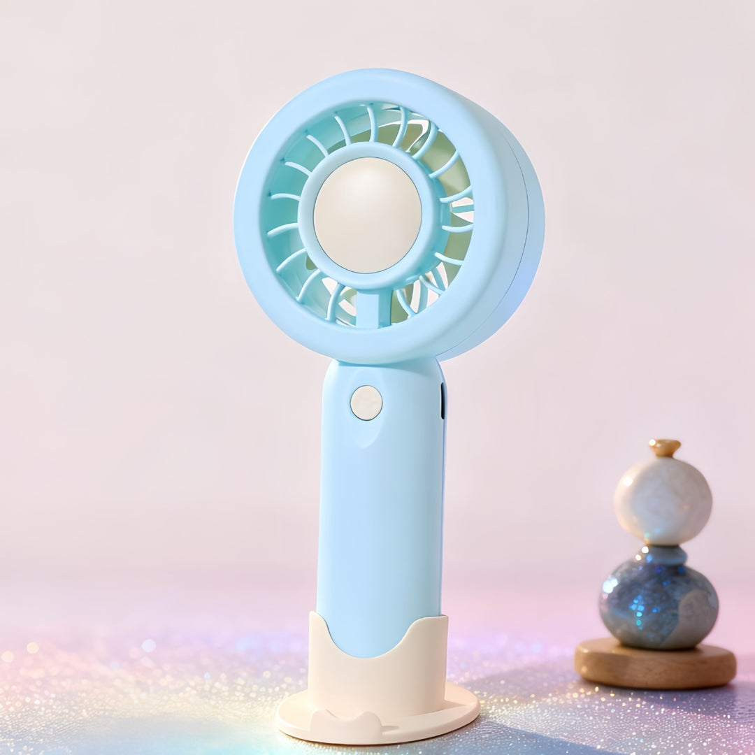 Portable Usb Hand Fan with Variable Angle Adjustment Bowlift