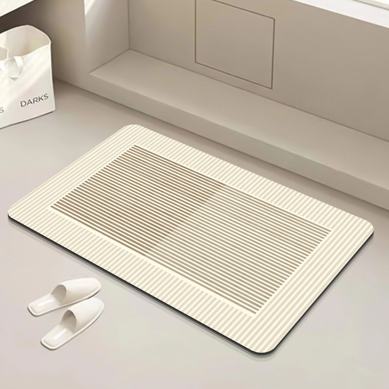 Modern Geometric Bath Mat Bowlift