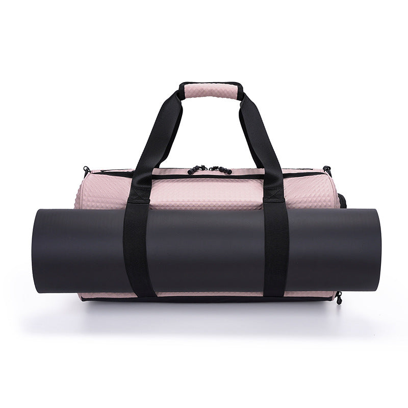 Ergonomic Textured Sports Duffle Bag Bowlift