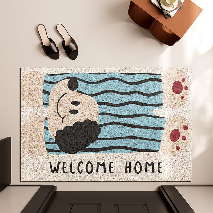 Cat-Themed Welcome Mat