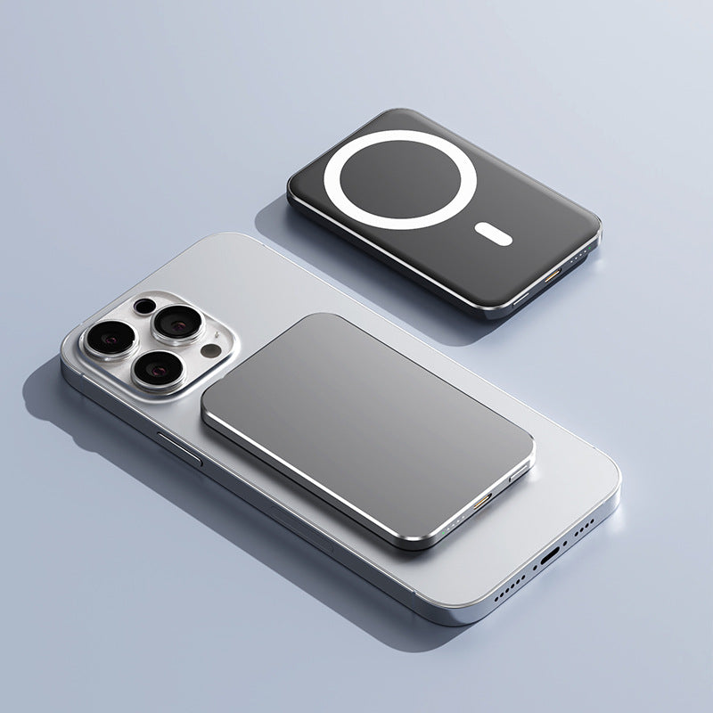 Portable power bank with magnetic function Bowlift