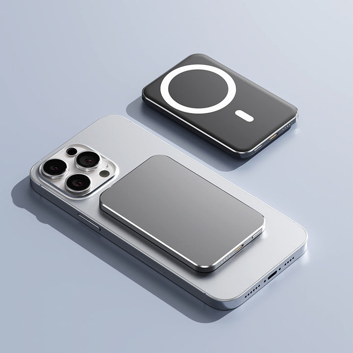 Portable power bank with magnetic function Bowlift
