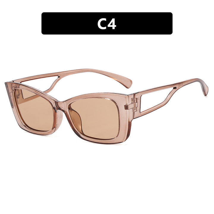 Women's fashionable cat-eye sunglasses with stylish frame and UV protection Bowlift