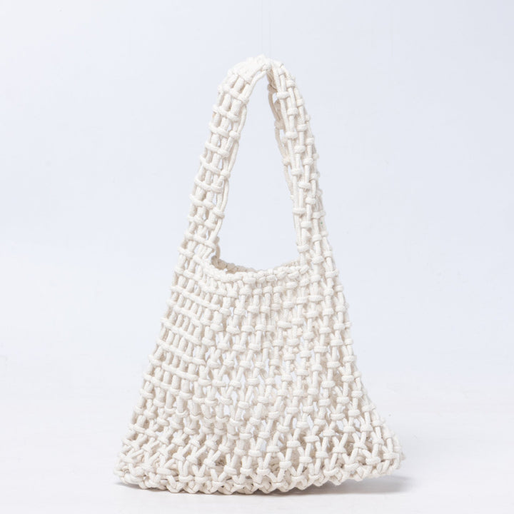 Handcrafted Macrame Tote Bag Bowlift