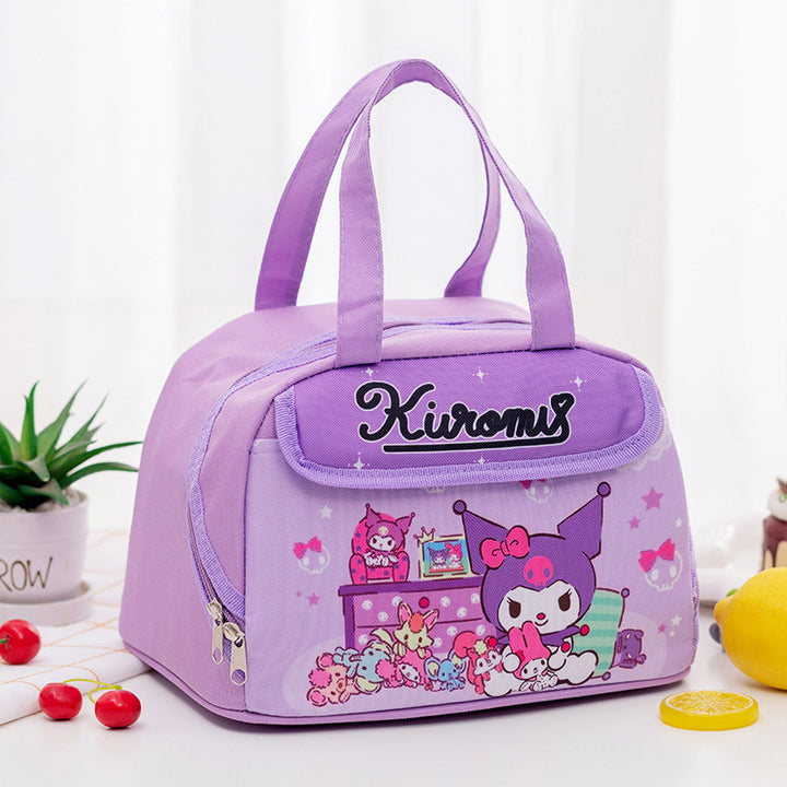 Cartoon-Themed Insulated Lunch Bag Bowlift