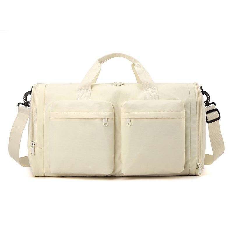 Large Capacity Travel Duffle with Dual Side Pockets