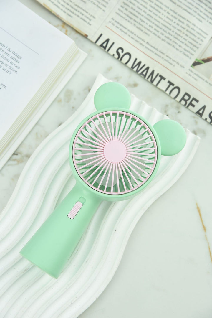 Ladies Portable Hand Fan with Original Antler Design Bowlift