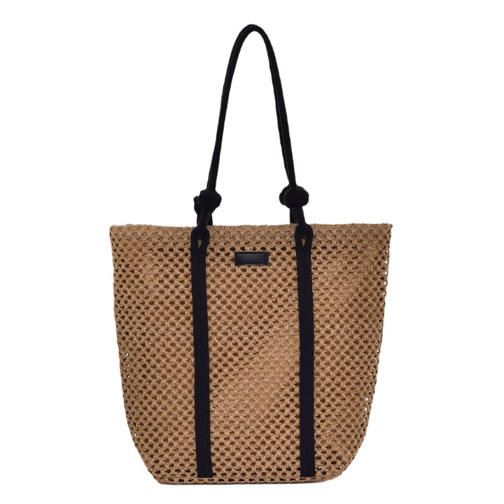 Handbag with Modern Mesh Design Bowlift