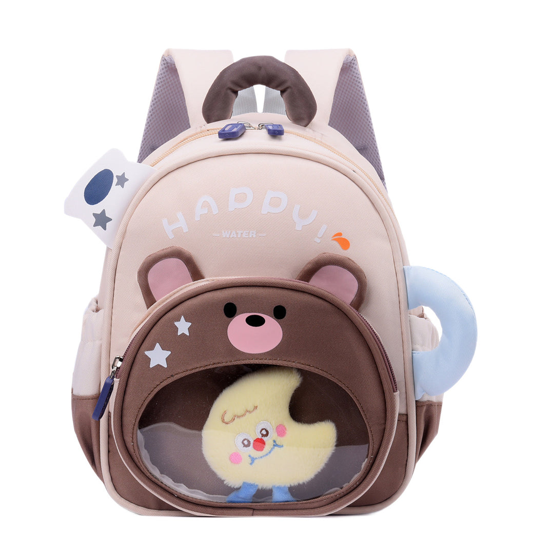 Cute Bear-Themed Backpack Bowlift
